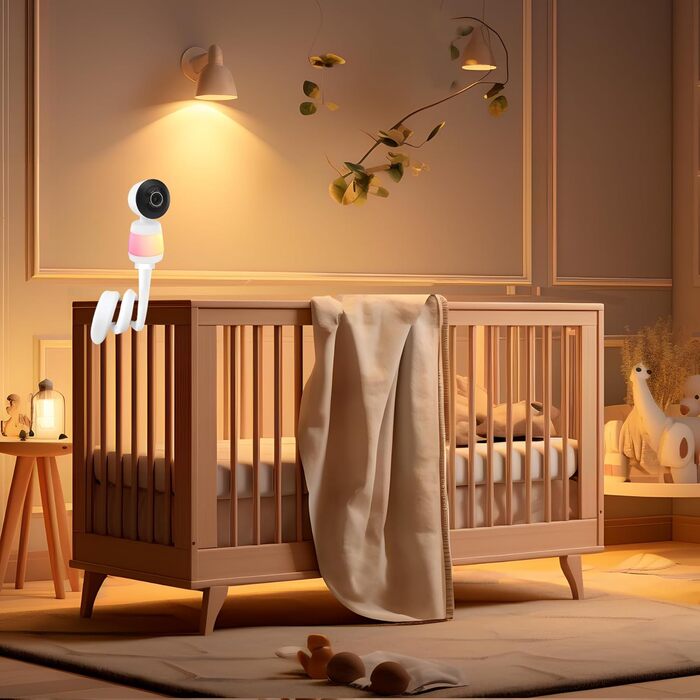 Кріплення для дитячого відеоняні Derebir, сумісне з GHB, BOIFUN, Momcozy, VTech, Leapfrog (18.3 дюйми)