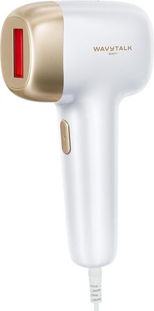 IPL пристрій для епіляції Wavytalk: безболісна епіляція для жінок та чоловіків, 24J, охолодження, збреєром, для обличчя, тіла, бікіні