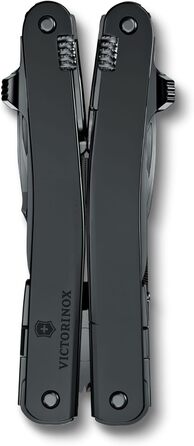 Мультитул Victorinox Swiss Tool Spirit MXBS: 24 функції, з плоскогубцями, викрутками, відкривачкою для консервів, чорний, з нейлоновою сумкою