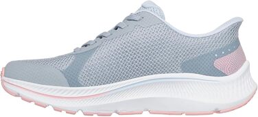 Кросівки Skechers Go Run Consistent 2.0 Captiva для жінок, сірі, розмір 39 EU, текстиль, сині вставки