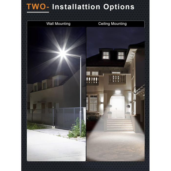 Ankishi LED Floodlight Outdoor, IP65 Waterproof, Super Bright 6500K Cool White Outdoor Light 30000LM Outdoor Floodlight Spotlight for Sports Field, Garage, Garden, Backyard (Cool White, 4 PACK 200W)