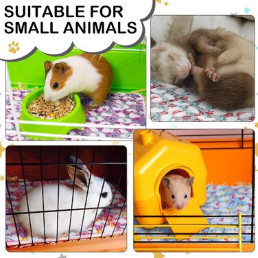 М'яка ковдра для морських свинок та маленьких собак Namalu: водонепроникна, з флісу, 60 x 40 см