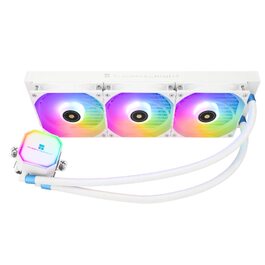Система рідинного охолодження процесора Thermalright Frozen Prism 360 White ARGB, 360мм, 3 PWM вентилятори, для Intel LGA1700/1851/1200/115x та AMD AM4/AM5, Білий