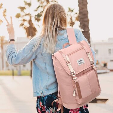 Шкільний рюкзак YAMTION для дівчаток-підлітків, рюкзак для жінок та дам, для ноутбука 17 дюймів, стильний міський рюкзак з антикрадіжною кишенею