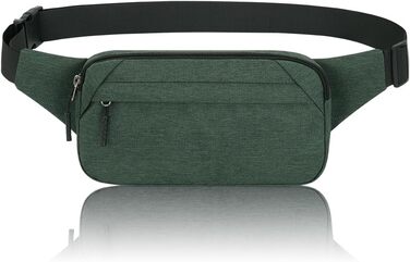 Поясна сумка на пояс для чоловіків та жінок. Спортивна сумка-шоппер на талію для подорожей, прогулянок з собакою та активного відпочинку (оливковий)