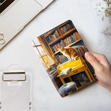 Чохол для Kindle Paperwhite 12-го покоління (2024) Flip з силікону, чохол Colorsoft з автопробудженням/засипанням, PU/TPU, чохол-книжка для Kindle, дитячий/жіночий дизайн, Signature Edition, 7