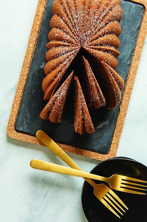 Форма для випікання Nordic Ware, хвиляста, золота, алюміній, антипригарна, NW 81677
