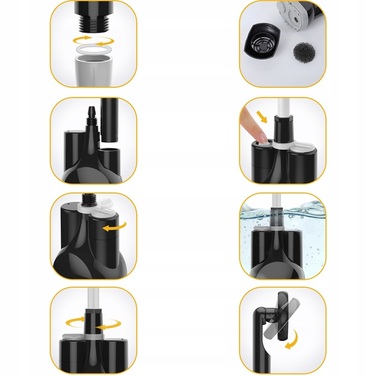 Бездротовий туристичний душ для кемпінгу з насосом та LED-індикатором