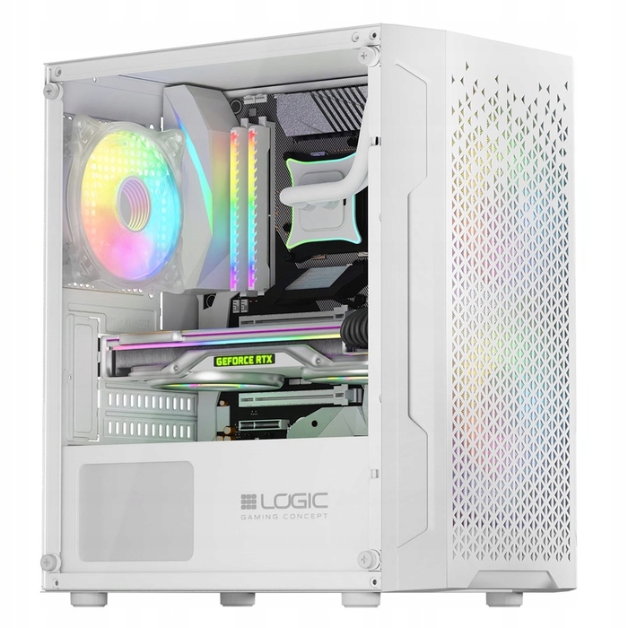 Корпус Logic Concept Aramis ARGB Mini Tower, білий