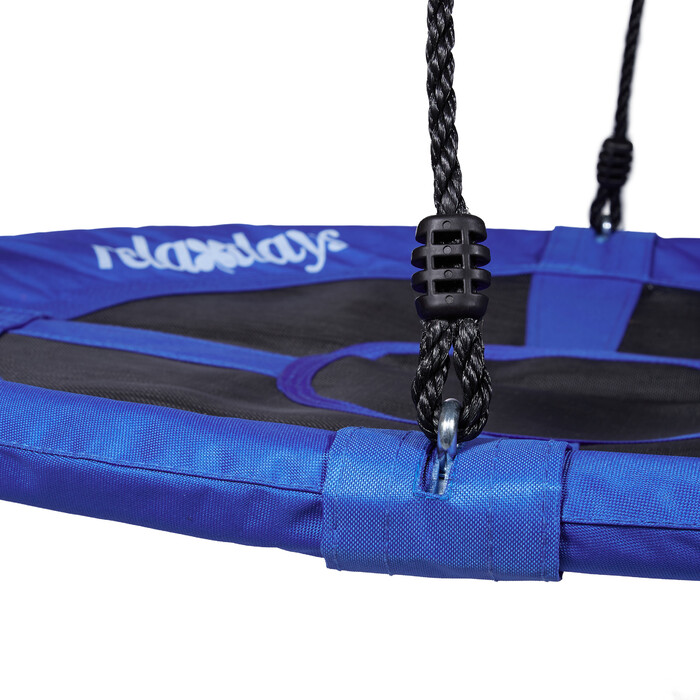 Relaxdays Round Hanging Nest with Enclosed Seat