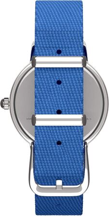 Cander Berlin MNU 1009 Silent Kinderwecker (children's alarm clock) and MNA 1030 J blue wristwatch, learning clock silent children's clock light snooze table clock alarm clock children lighting quiet snooze girls boys