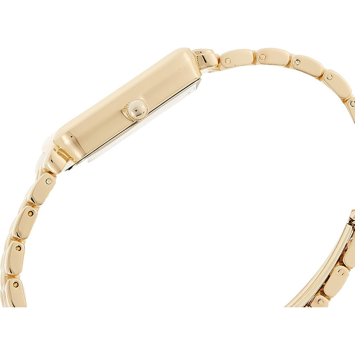 Жіночий годинник-браслет Anne Klein з блискітками, золотий з чорним циферблатом