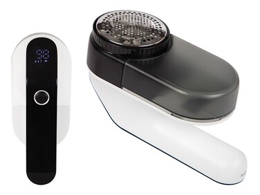 Сучасна машинка для видалення ковтунів: потужна голярка для одягу, светрів, диванів та оббивки (6 лез)