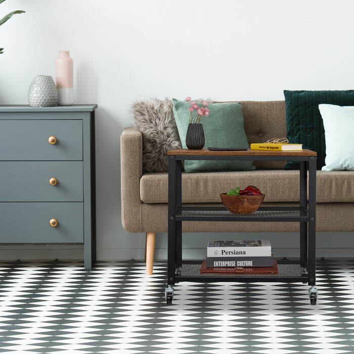 Relaxdays Rolling Cart in Industrial Design