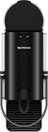 Кавова машина-капсульна Nespresso De'Longhi Pixie EN127.S, 19 бар, 1260 Вт, сріблясто-чорна, компактний дизайн, ECO-режим, дві програмовані кнопки