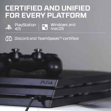 HyperX QuadCast USB мікрофон для стрімерів та геймерів, чорний
