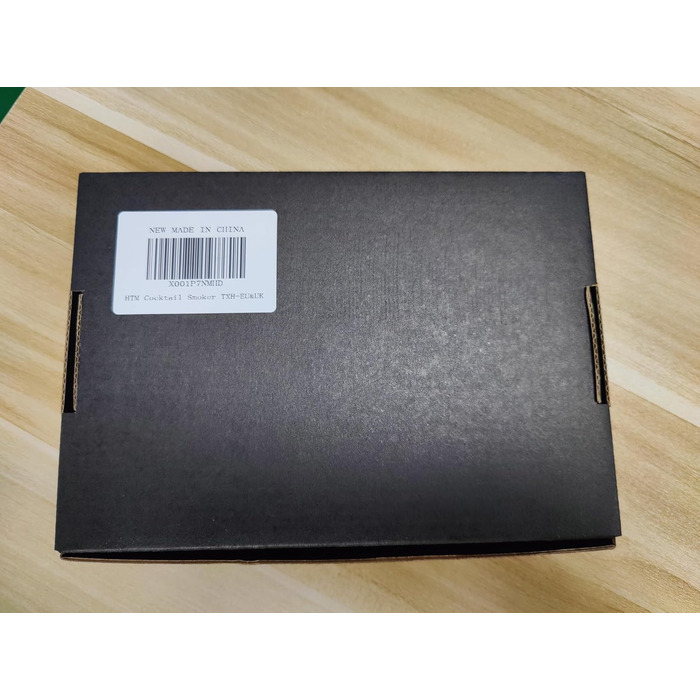 Набір для копчення коктейлів та віскі, з 4 дерев'яними стружками, подарунок на День батька, для Old Fashioned, коктейлів, віскі, бурбону, кави, м'яса, волоського горіха Saturn - волоський горіх