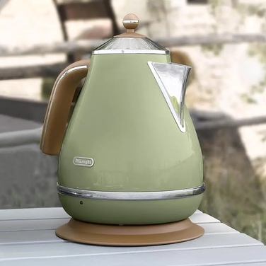 Електричний чайник De'Longhi KBOV 2001.GR, 2000 Вт, 1,7 л, зелений