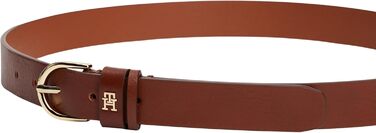 Жіночий шкіряний ремінь Tommy Hilfiger Essential Effortless 2.5, коричневий (Winter Cognac)