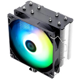 Thermalright AssassinX120 SE ARGB - Кулер для CPU з 4 тепловими трубами та тихим вентилятором TL-C12C-S PWM, сумісний з AMD AM4/Intel 1700/1150/1151/1200