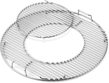 Решітка для гриля Weber Gourmet BBQ System 57 см, сталь, GBS, срібна (8835)