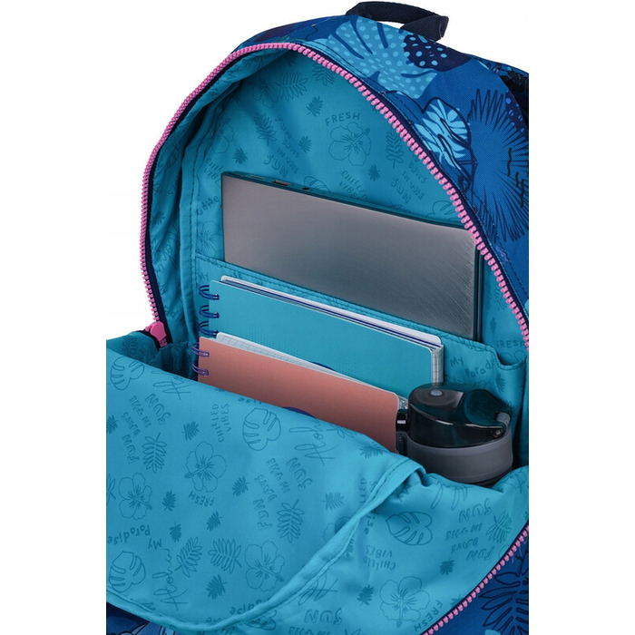 Шкільний рюкзак однокамерний Lilo & Stitch CoolPack, синій, 21 л