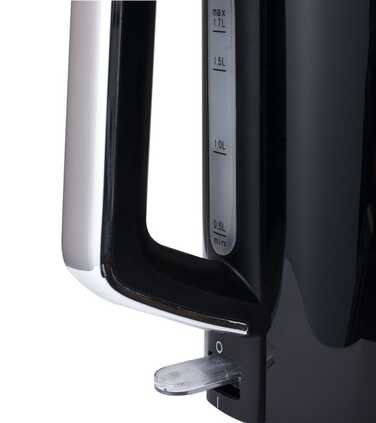 Електричний чайник Concept RK-3171, 2200 Вт, 1,7 л, чорний