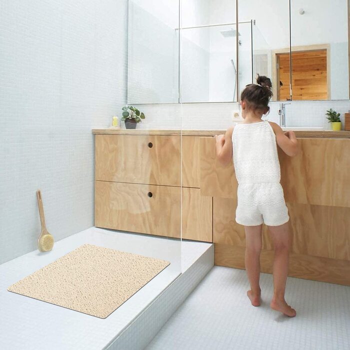 Walant shower mat square 53x53 cm beige
