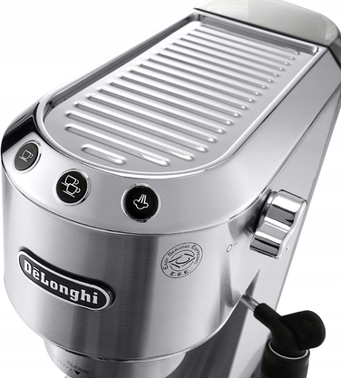 Ріжкова кавомашина De'Longhi EC 685.M, 1350 Вт, сріблястий/сірий