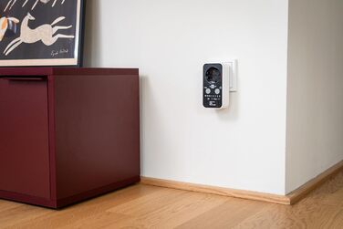 Брененштуль Розподільник розеток Ecolor 4-фазовий з USB (білий/чорний) з вимикачем та кабелем 1.5м, 2 USB-роз'єми (A+C), 1 розетка з заземленням