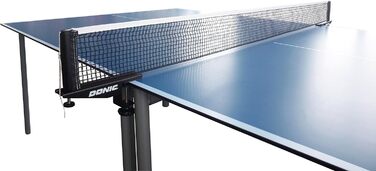 Donic Schildkröt Rallye Table Tennis Net - Durable Competition Set with Adjustable Cotton Net & Stable Clamp (Max. 5.0cm Plate Thickness)