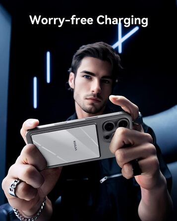 PowerBank Kuulaa Ultra Slim 5000 mAh з MagSafe, Type-C 20W, Швидка зарядка, 7.2 мм, для iPhone 16/15/14/13/12 (білий)