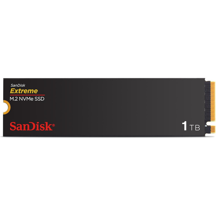 SSD SanDisk Extreme 1 TB M.2 NVMe PCIe Gen 4.0 - Швидкий накопичувач для ПК