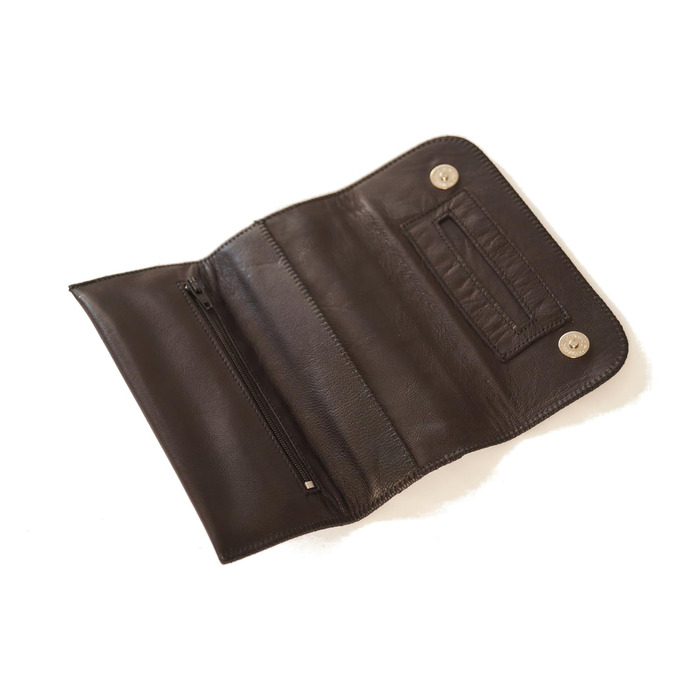 GERMANUS Ferruginus - Made in EU - Leather Tobacco Pouch, Tobacco Bag, Rolling Pouch, Rolling Case, Tobacco Case