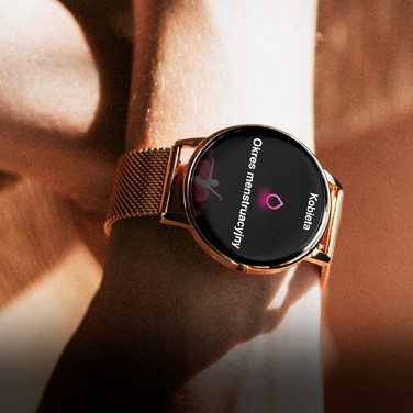 Смарт-годинник Emavo для жінок, золотий, у комплекті з 5 ремінцями