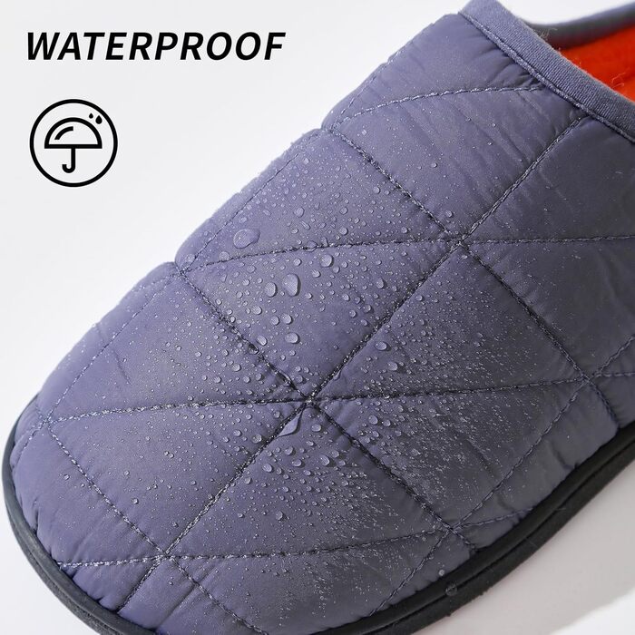 Тапочки домашні жіночі/чоловічі зимові теплі, плюшеві, м'які, зручні з memory foam, антиковзні, двоколірні, для дому та вулиці (38/39 EU, сірі)