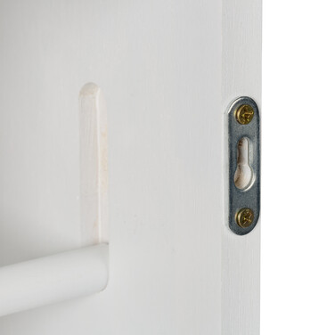 Relaxdays Toilet Paper Holder in White