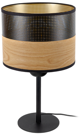 Стильна настільна нічна лампа з абажуром, сучасний лофт, LED