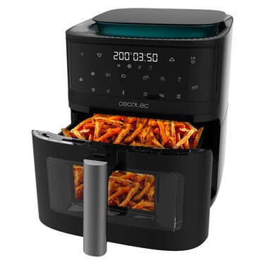 Фритюрниця Cecotec Cecofry Absolute 7600 7.6л, 2000 Вт, Цифрова, PerfectCook, Регулювання температури та часу, Touch-панель, 8 режимів, Захист від перегріву
