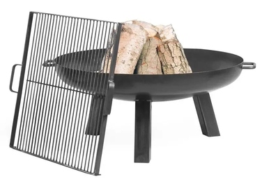Садове вогнище CookKing зі сталі, 100 см, з кришкою