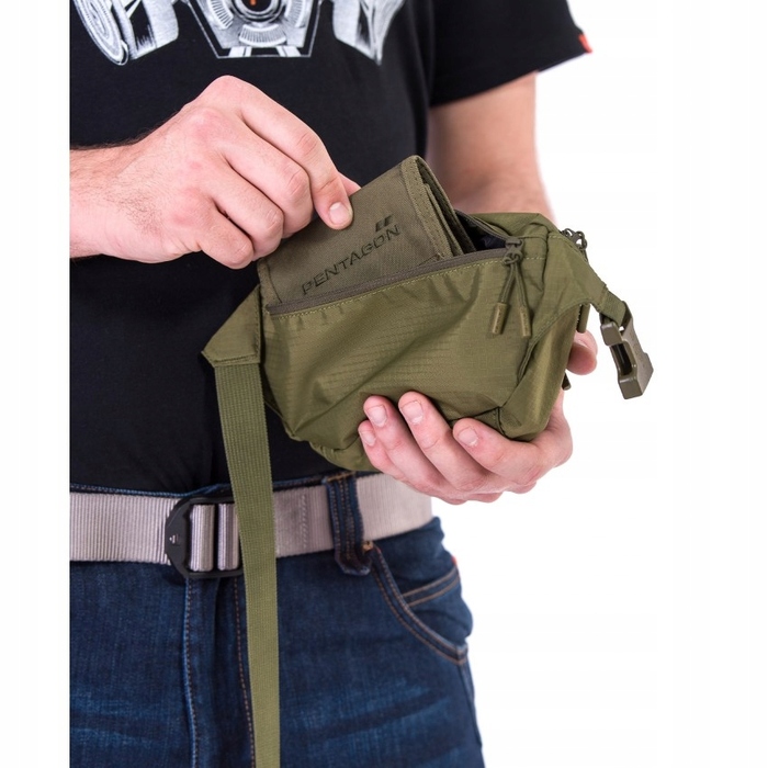 Поясна сумка-органайзер Pentagon Minor Travel Pouch, чорна