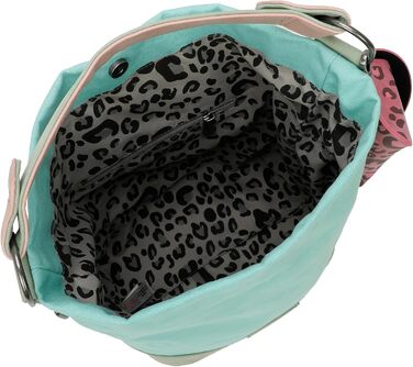 Сумка жіноча Fritzi Izzy Olga Canvas Hobo (бавовняний мікс) через плече, міська/пляжна, веганська, знімний футляр для окулярів, 37x27x17 см, кольори: чорний, рожевий, помаранчевий, зелений, синій, рожевий, фіолетовий, м'ятний, бежевий (Pooly)