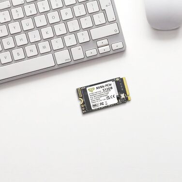Timetec SSD PCIe 4.0 512GB Gen3x4: Швидкий накопичувач для PS5, PC, Laptop (M.2 2280, NVMe, Phison E27T, 2000TBW)