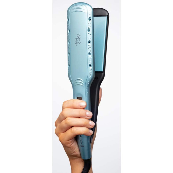 Випрямляч для волосся Remington S7350 Wet2Straight: для мокрого та сухого використання, LCD-дисплей, 140-230°C, турецький колір