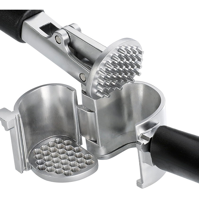 Прес для часнику KÜCHENPROFI PROFILE з антипригарним покриттям, з металу та пластику, легко миється, 16,5 см