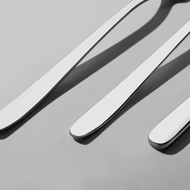 Нержавіюча столова приборів 24 шт. для 6 осіб: елегантний набір для щоденного використання та особливих випадків, стійкий до корозії