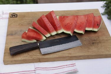 AUTHENTIC BLADES TAO NHA – азіатський кухонний ніж 18 см, лезо з вуглецевої сталі