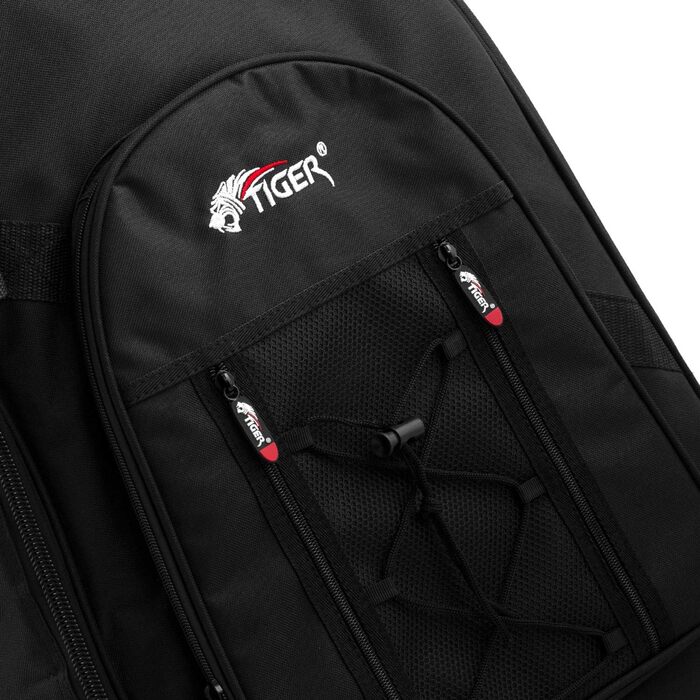 Чохол для акустичної гітари TIGER GGB42-AC 18mm з підкладкою, чорні ремені та ручка, універсальний розмір