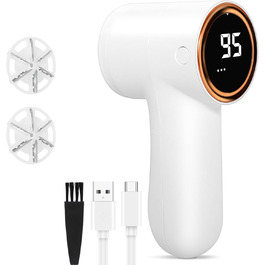 Електричний видалення ворсу Cozary: 6 лез, 5 швидкостей, LED-дисплей, для одягу