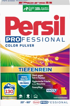 Пральний порошок Persil Color Tiefenrein для кольорових речей, глибоке очищення та гігієнічна свіжість, 130 прань